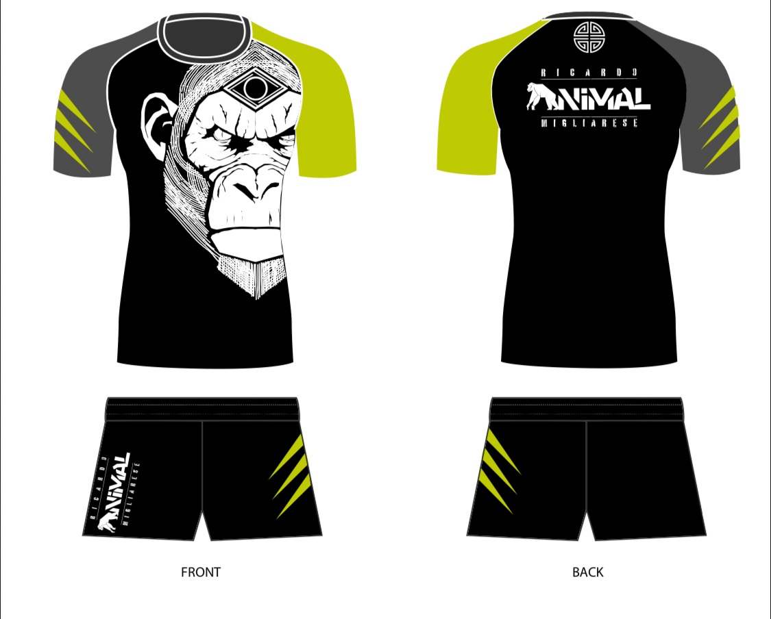 Be an Animal Rash Guard Set
